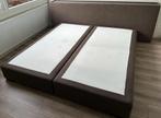 Karlsson boxspring 180x200, Huis en Inrichting, Slaapkamer | Boxsprings, Boxspring, 180 cm, Bruin, Zo goed als nieuw