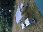 Camping picknicktafel, Caravans en Kamperen, Ophalen, Zo goed als nieuw, Campingstoel