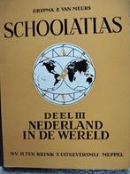 Schoolatlas Grypma & Van Meurs - Nederland in de Wereld, Gelezen, A.J. Grypma, P.A. van Meurs, Overige atlassen, Ophalen of Verzenden