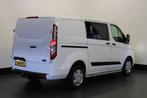 Ford Transit Custom 2.0 TDCI 130PK EURO 6 - Airco - Navi - C, Voorwielaandrijving, Stof, 4 cilinders, Wit