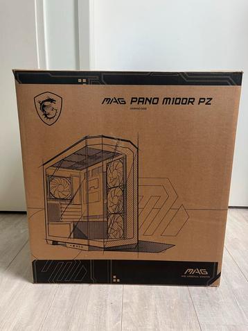 MSI MAG PANO M100R PZ Zwart - Micro-ATX Behuizing - Nieuw! beschikbaar voor biedingen