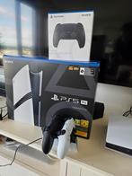 PlayStation 5 Pro + 2 Controllers + Oplader + Garantie, Ophalen, Zo goed als nieuw, Playstation 5