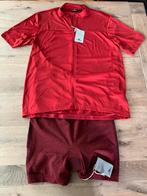 Nieuwe Heren Fiets Set - Crane - Maat XL, Kleding | Heren, Ophalen of Verzenden, Hardlopen of Fietsen, Rood, Maat 56/58 (XL)