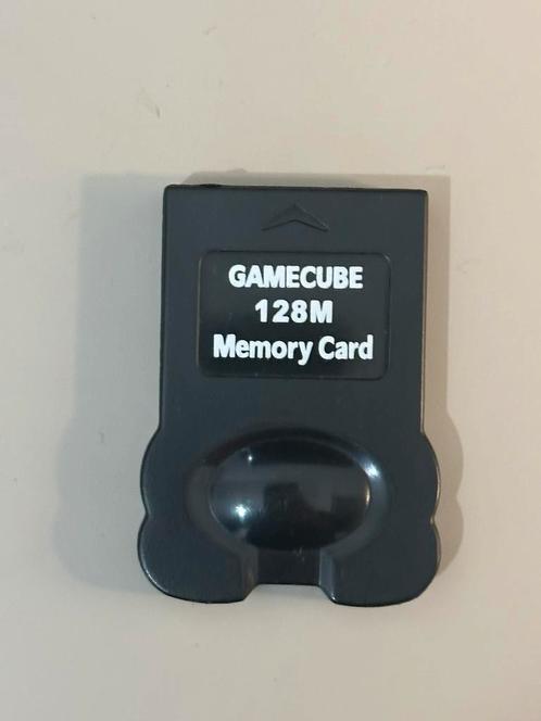 Gamecube Memory Card 128 M, Spelcomputers en Games, Spelcomputers | Nintendo GameCube, Zo goed als nieuw, Met 1 controller, Ophalen of Verzenden