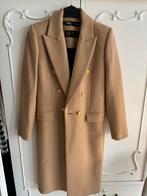 Nieuw camel beige wol mantel jas Zara maat 36 S, Nieuw, Ophalen of Verzenden, Maat 36 (S), Zara