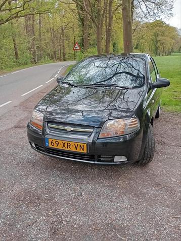Chevrolet Kalos 1.2 5D 2007 Zwart beschikbaar voor biedingen