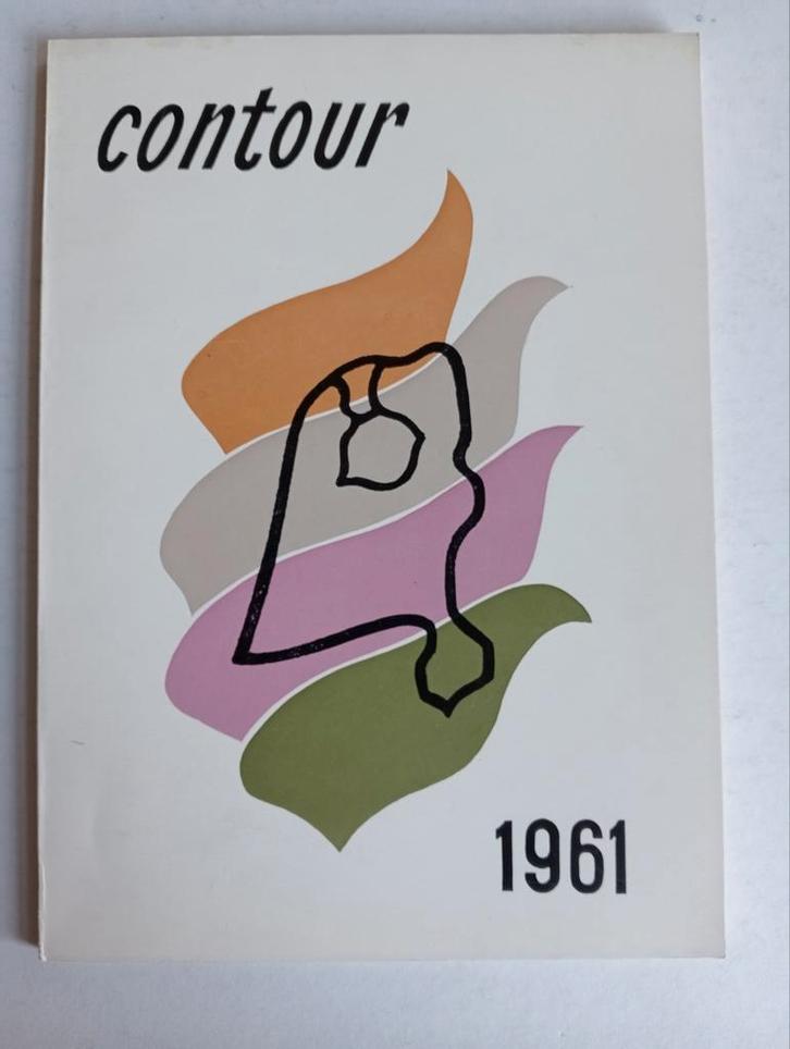 Contour Catalogus 1961 Carel Visser Andre Volten, Boeken, Catalogussen en Folders, Gelezen, Catalogus, Verzenden