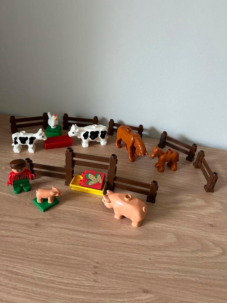 Lego Duplo 2697 Boerderij Dieren Set, Kinderen en Baby's, Speelgoed | Duplo en Lego, Zo goed als nieuw, Duplo, Complete set, Ophalen of Verzenden