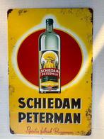 Schiedam Peterman Reclamebord 30 bij 20, Ophalen of Verzenden, Gebruikt, Overige merken