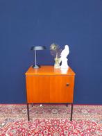 Retro vintage kastje, mini bureautje, teak fineer, Ophalen, Gebruikt, Vintage, Retro vintage