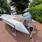 Grand S470 Silverline Rib met nieuwe 60PK Honda ., Zo goed als nieuw, Benzine, Minder dan 70 pk, Overige materialen