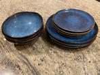Servies Xenos blauw, Huis en Inrichting, Ophalen, Gebruikt, Overige stijlen, Bord(en)