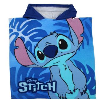 Stitch Badponcho - Sneldrogend - Blauw - Disney beschikbaar voor biedingen