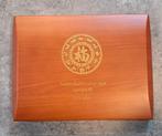 Verzamelbox 5 oz zilveren Lunar 3 munten hout/bruin, Postzegels en Munten, Ophalen of Verzenden, Zilver