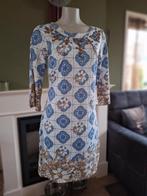 K-Design K design tegel look jurk L gratis verz in NL, K-design, Verzenden, Wit, Maat 42/44 (L)