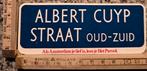 Vintage sticker plaatsnaambord Albert Cuyp straat Amsterdam, Ophalen of Verzenden, Zo goed als nieuw, Overige typen