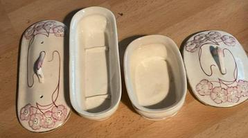 Jugendstil Kammenbakje & Zeepbakje beschikbaar voor biedingen