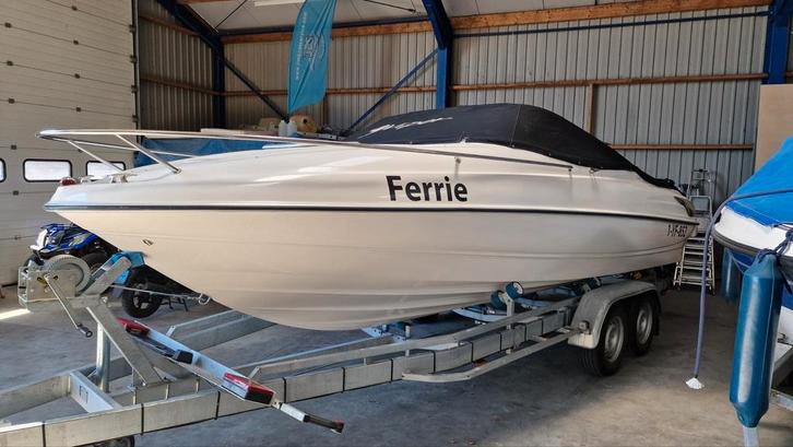 Viper 203 incl. trailer, ligplaats en winterstalling, Watersport en Boten, Speedboten, Zo goed als nieuw, 6 meter of meer, Benzine