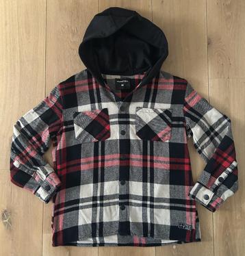 Chapter overhemd jas geblokt hoodie maat M (tussen jas) beschikbaar voor biedingen