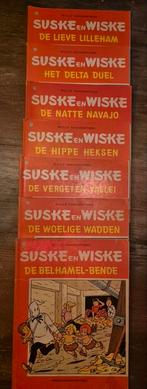 7x Suske en Wiske 1ste druk tussen 189 en 199, Meerdere stripboeken, Ophalen of Verzenden, Gelezen