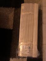 Nieuwe houten jaloezieën warm wit, Minder dan 50 cm, Wit, Nieuw, Ophalen of Verzenden