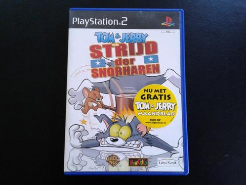 Tom & Jerry in de Strijd der Snorharen (Ps2), Spelcomputers en Games, Games | Sony PlayStation 2, Gebruikt, 2 spelers, Verzenden