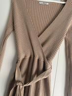 Mooie beige jurk van May, Maat 38/40 (M), Beige, Ophalen of Verzenden, Zo goed als nieuw