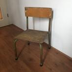 Vintage kinderstoeltje schoolstoeltje, Kinderen en Baby's, Kinderkamer | Tafels en Stoelen, Ophalen, Gebruikt, Stoel(en)
