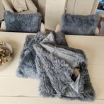 Superrrrr Mooie Zachte Fluffy Plaid van Rivièra Maison!!, Huis en Inrichting, Woonaccessoires | Plaids en Woondekens, Ophalen of Verzenden