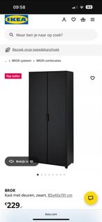 Ikea Bror kast - Haarlem, Zo goed als nieuw, Metaal, 150 tot 200 cm, 25 tot 50 cm