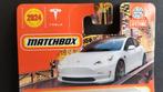 Tesla model 3 white 1:64 3inch Matchbox Pol, Hobby en Vrije tijd, Modelauto's | Overige schalen, Nieuw, Ophalen of Verzenden, Auto