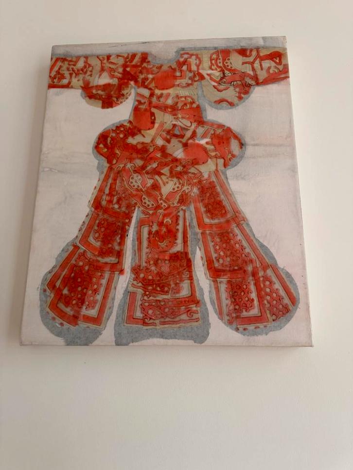 Lu Luo - Sleeve - Kimono Staatsopera, Antiek en Kunst, Kunst | Schilderijen | Klassiek, Ophalen
