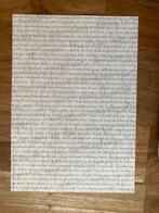 Achtergrondvel Nel van Veen - tekst, Ophalen of Verzenden, Nieuw, Overige thema's, Knipvel