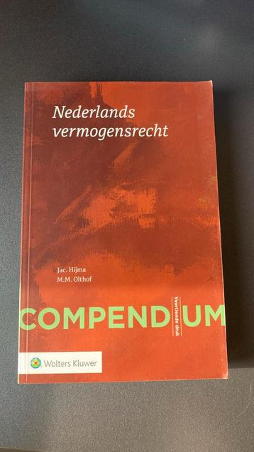 Compendium Nederlands vermogensrecht beschikbaar voor biedingen