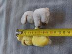 2x konijn pencil huggers clip on knijpbeestjes, Ophalen of Verzenden, Gebruikt