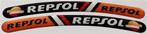 Repsol 3D doming sticker set, Motoren, Ophalen of Verzenden