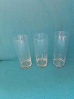 3 longdrinkglazen, Huis en Inrichting, Keuken | Servies, Ophalen, Glas of Glazen, Gebruikt, Glas