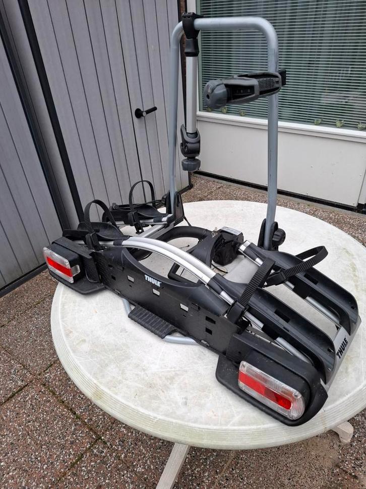 Thule Euroway 921, Auto diversen, Fietsendragers, Zo goed als nieuw, Trekhaakdrager, 2 fietsen, Brede banden, Ophalen