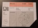 Oud voetbal entree ticket WK 1974 finale Nederland Duitsland, Ophalen of Verzenden, Gebruikt, Buitenlandse clubs