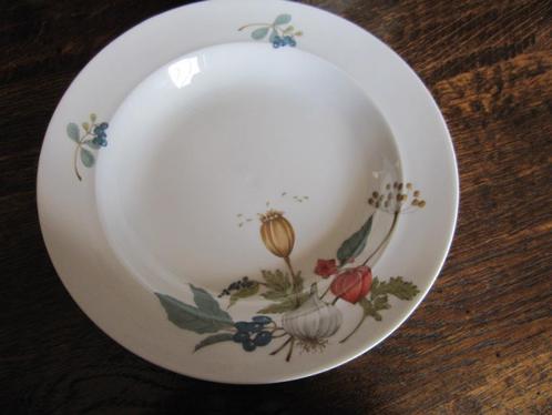 Vijf diepe borden Winterling Schwarzenbach porzellan, Huis en Inrichting, Keuken | Servies, Zo goed als nieuw, Bord(en), Overige stijlen