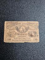 Oude Luciferetiket - Vereenigde Nederl. Lucifersfabrieken, Ophalen of Verzenden, Gebruikt