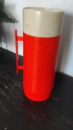 Vintage thermosfles Aladdin oranje wit, Ophalen of Verzenden, Gebruikt