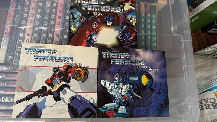 Transformers Seizoen 1 & 2 - Originele Serie VCD, Cd's en Dvd's, Dvd's | Tv en Series, Gebruikt, Actie en Avontuur, Boxset, Alle leeftijden