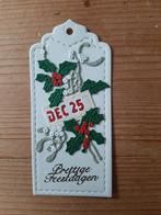 Stans kadolabel met stans kersttak, Hobby en Vrije tijd, Kaarten | Zelf maken, Ophalen of Verzenden, Zo goed als nieuw, Overige thema's