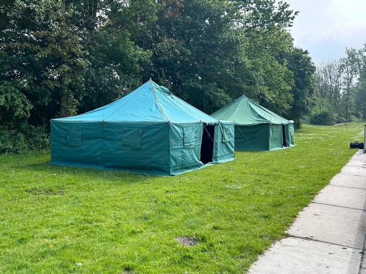 ***Legertenten huren of kopen!***, Caravans en Kamperen, Tenten, Zo goed als nieuw, Ophalen of Verzenden