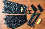 Batman (Batwoman) carnaval complete outfit maat L (stretch), Ophalen of Verzenden, Zo goed als nieuw, Carnaval