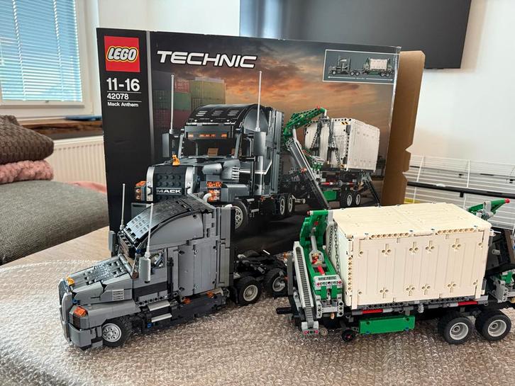 Lego Technic 42078 Mack Anthem - Complete Set!, Kinderen en Baby's, Speelgoed | Duplo en Lego, Zo goed als nieuw, Lego, Complete set