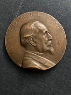 Theodore Beck Bronzen Medaille, Postzegels en Munten, Penningen en Medailles, Ophalen of Verzenden, Brons, Nederland