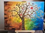 Tree of life acryl op canvas 40x30, Ophalen