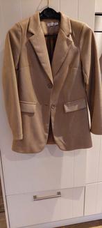 Feestelijke blazer maat 38 goud-beige - Nieuw, Maat 38/40 (M), Beige, Nieuw, Ophalen of Verzenden